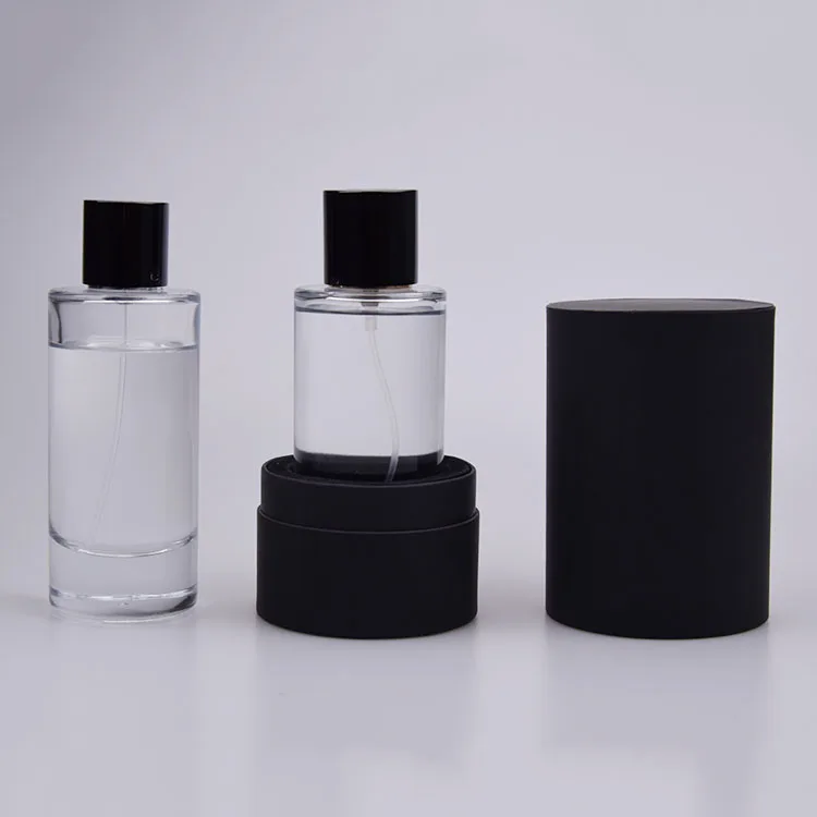 30ml 50ml Free Sample Empty Luxury Flat Spray Perfume Bottle Perfume Pump Glass Bottle perfume bottle with box