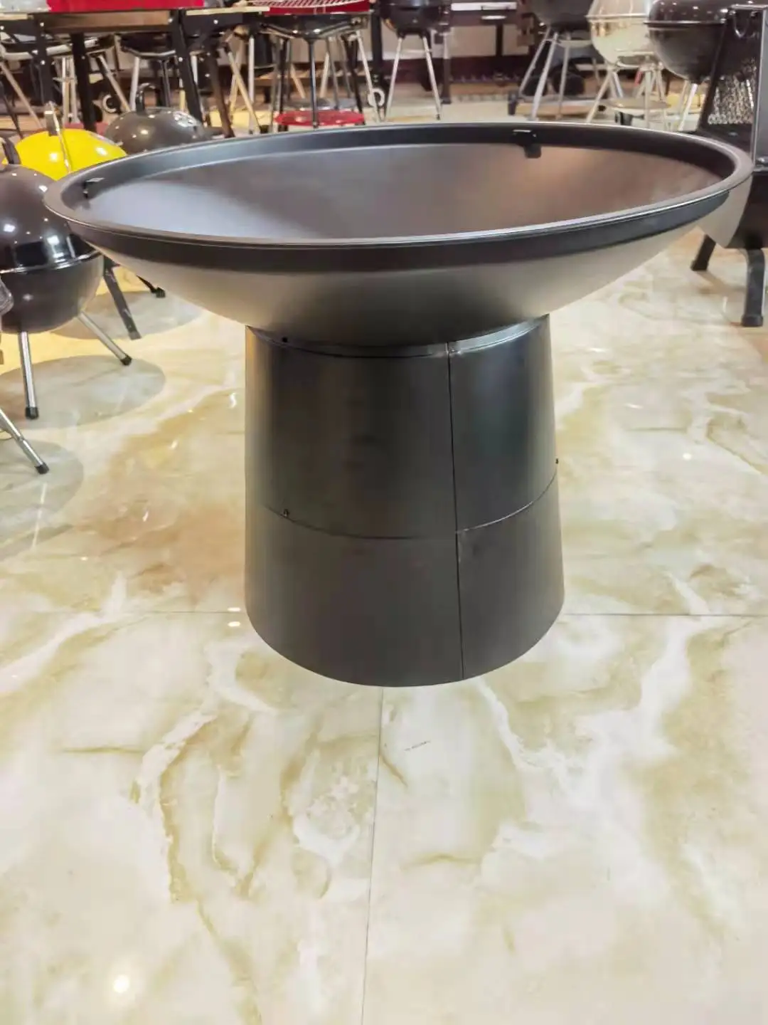 Manufacturer new design 28inch fireplace backyard metal heater fire pit