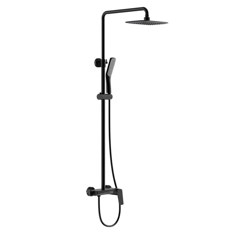 Yile new design high quality brass bath shower faucet with shower head