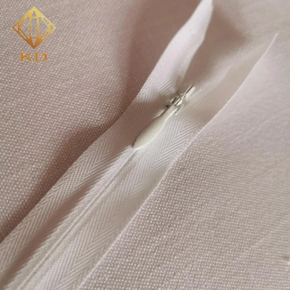 Low price eco-friendly lace type hidden zipper  for dresses