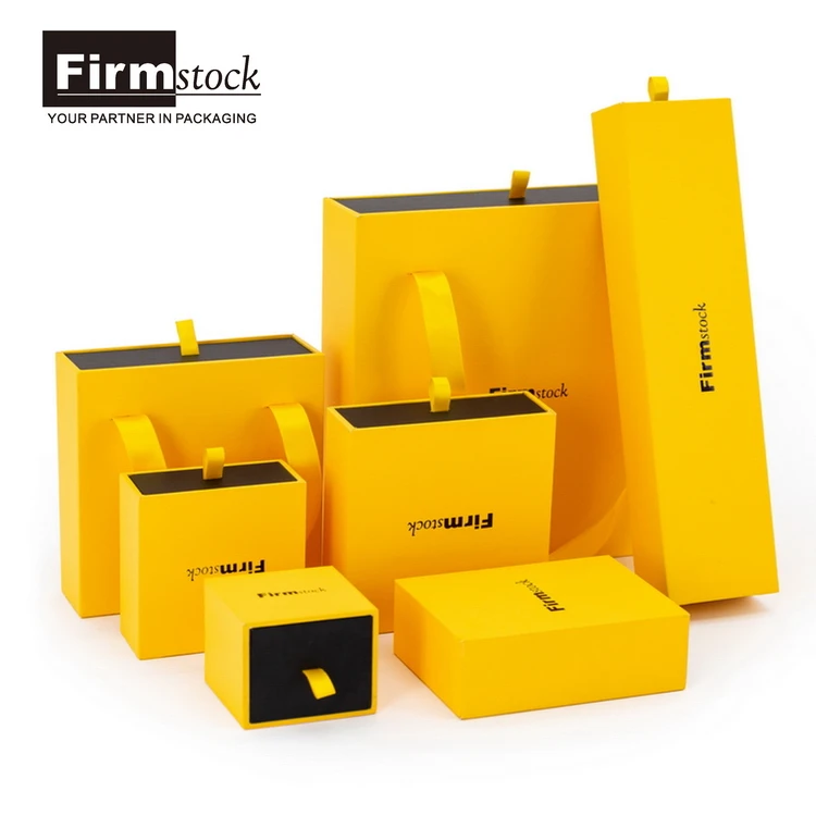 customized necklace with name jewelry logo packaging box for a and bracelet cardboard drawer pouch custom printed white