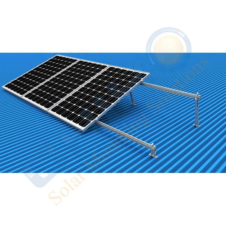 Easy Installation Solar Structure For Metal Sheet Roof Roof Mount Solar Tracking System