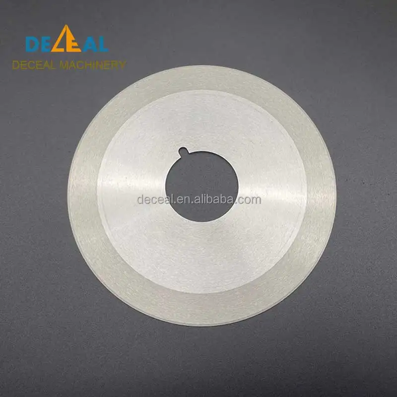 custom made hss round blade for cutting film foam foil graphite