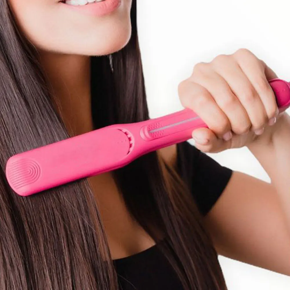 Plancha De Cabello Diana Fletes OEM Factory Flatiron Wide Plate 480 Degrees Hair Straightener Flat Iron