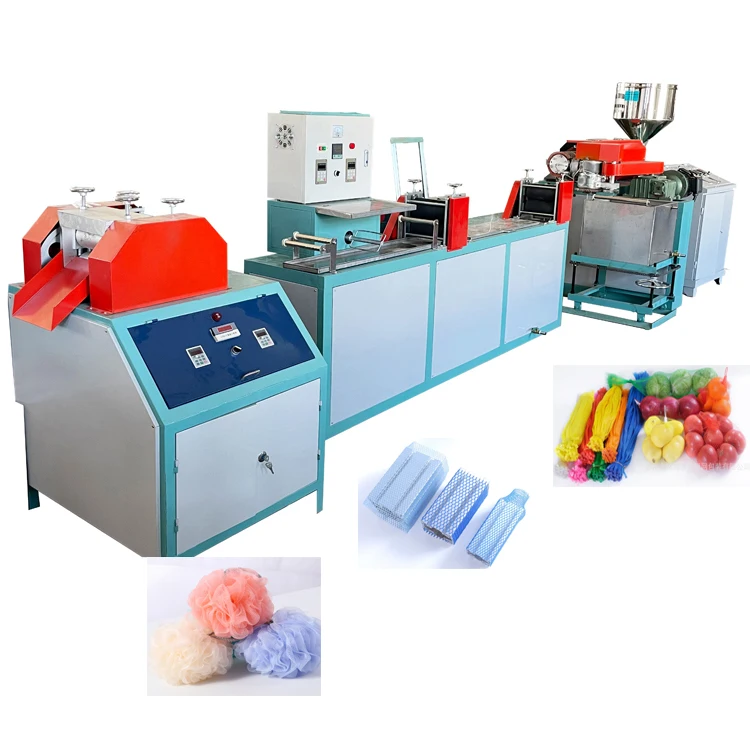Super Market Bath Ball/Egg/Fruit/Vegetable/Garlic Net Making Machine