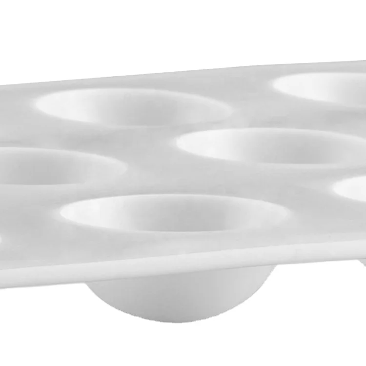 3D Silicone Molds Mini Truffle 15 Hole Round Ball Shaped Baking Moulds Cake Mold for Dessert Brownie Pudding Jello