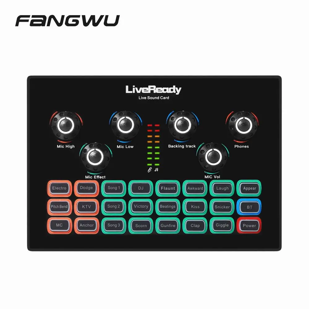 Good Quality Soundcard V8s Recording V8 Live Sound Card