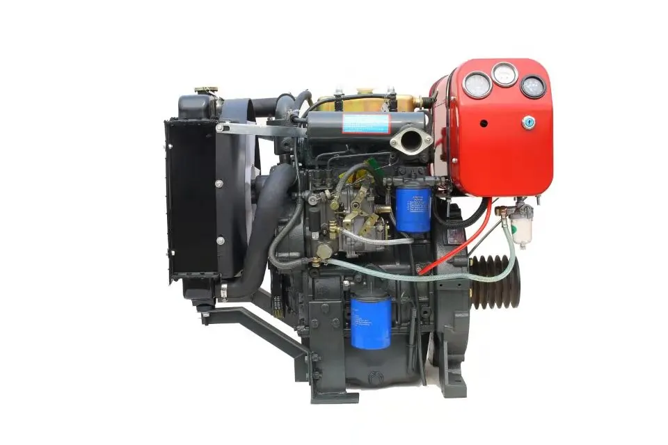 38hp 2 cylinder marine diesel engine