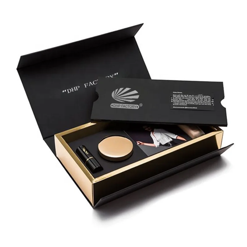 New Arrival Luxury Holography Shiny Display Custom Door Open PR Beauty Cosmetic Package Skincare Product Gift Set Packaging Box