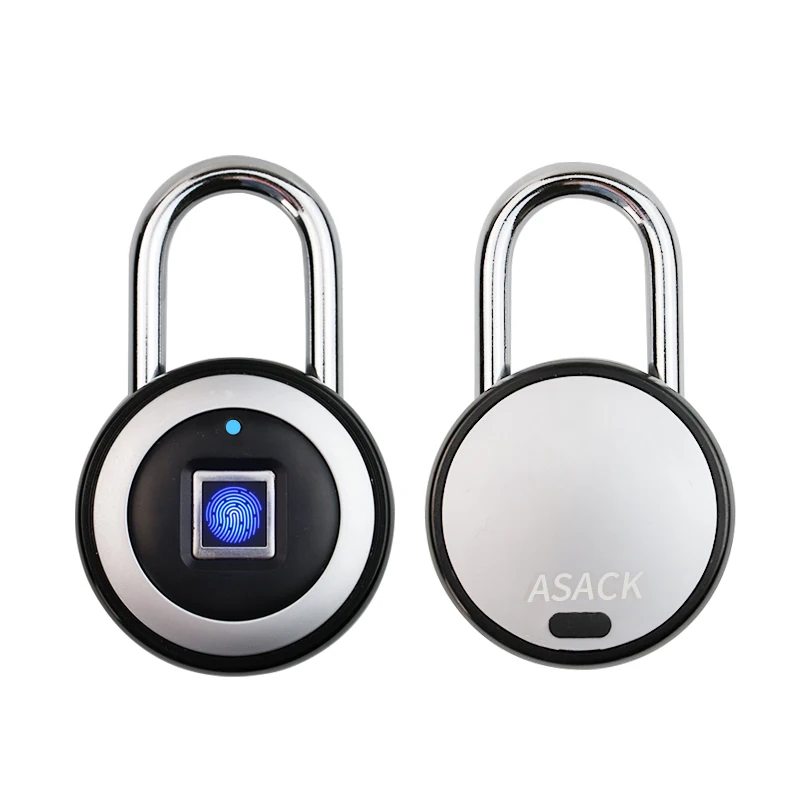IPhone Bluetooth блокировка отпечатков пальцев Смарт Keyless безопасности Блокировка шкафчика тренажерный зал замок IP65 Водонепроницаемый Противоугонный USB Перезаряжаемый для