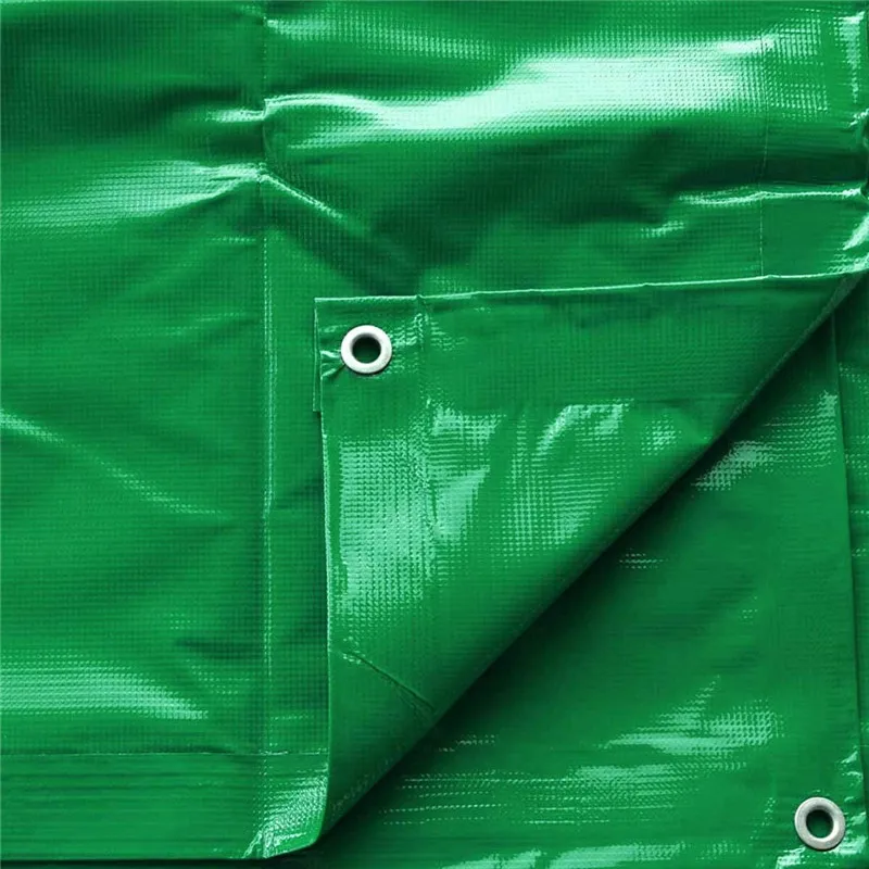 Waterproof Custom PE Car Trailer Cover Fish Pond Tent Tarp Sheet 300GSM Tarpaulin