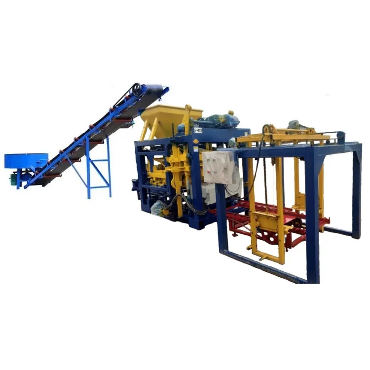 Tanzania Automatic Industry Cement Colorful Paving Brick Machine Building Block Plant