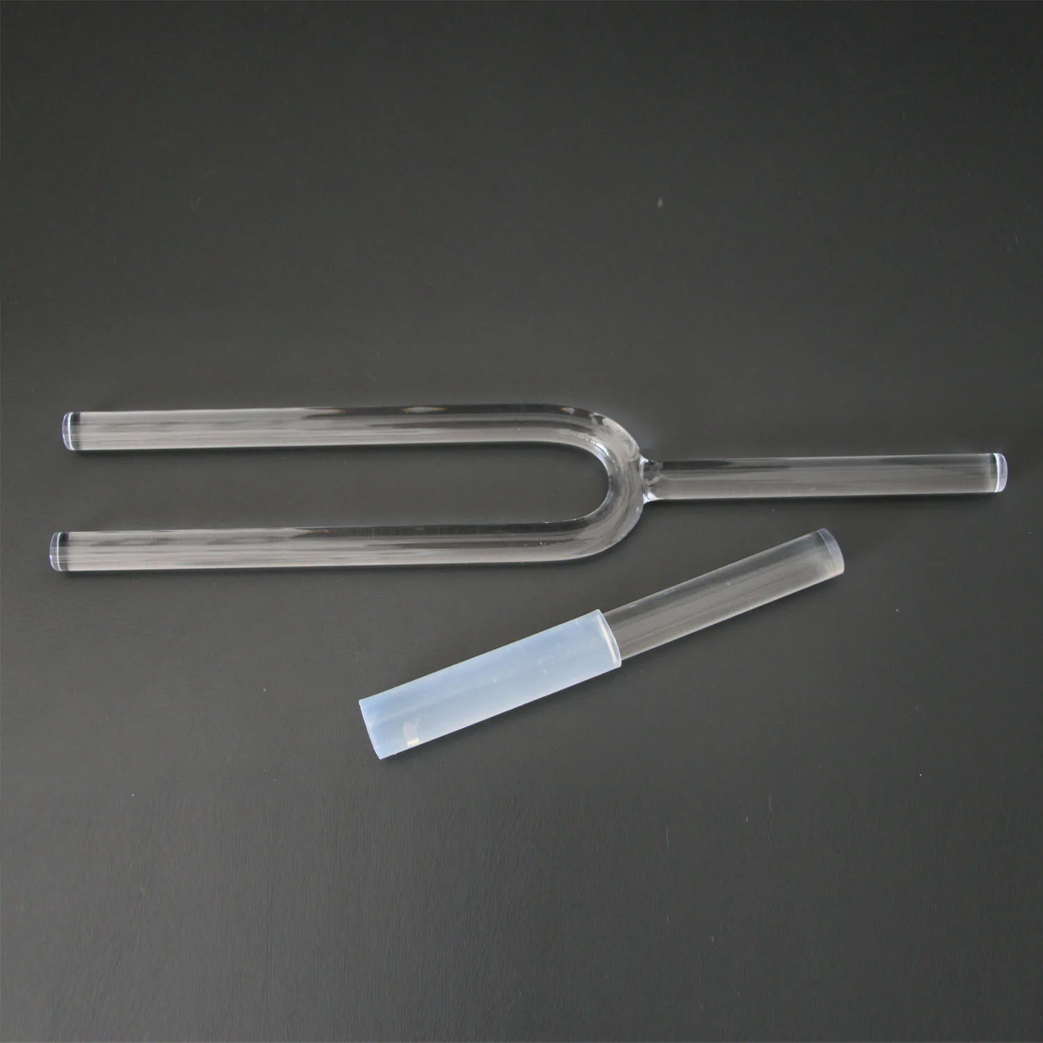 Ring Chant Sound Set Bag Large Crystal Resonance Quartz Crystal Tuning Forks With Padded Case