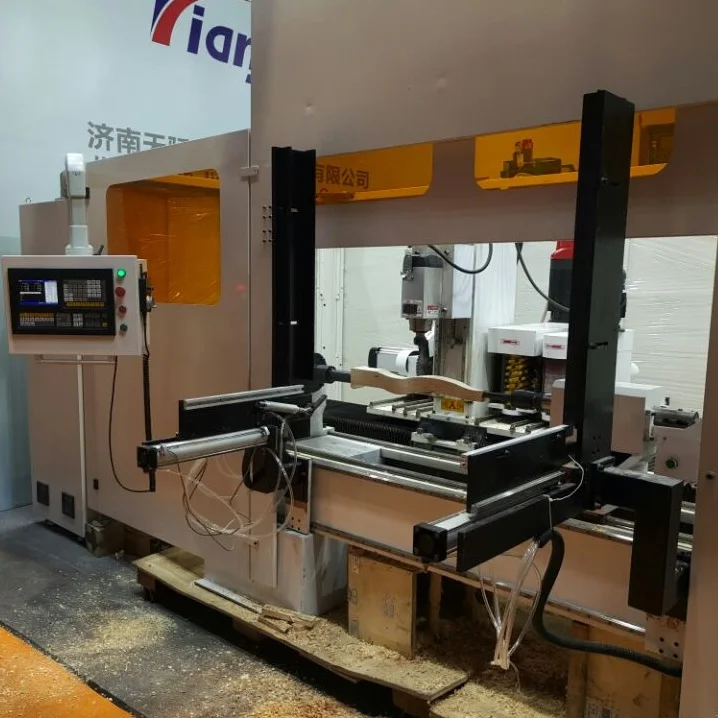 headman China Lathe Machine CNC wood Turning center For WOOD Working