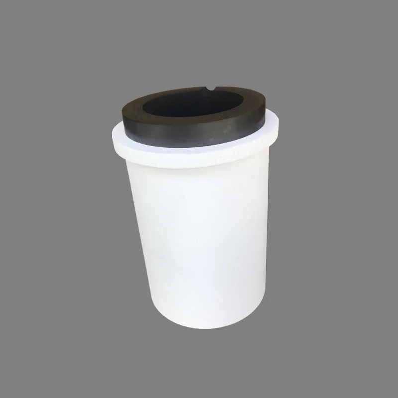 Refractory 99.99% High Pure Graphite Gold Melting Crucible for Electric Furnace