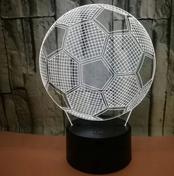 Paris Germain Football Club 3D Illusion  Ligue 1 Soccer Logo Night Lamp