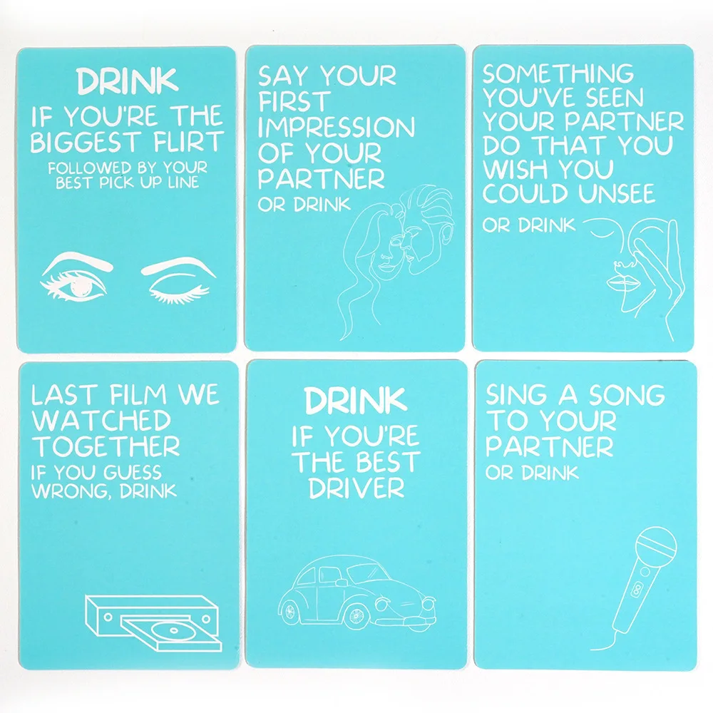 Hot Excited Exhausted Adult Sex Series Bedroom Challenge Quiz Table Game Cross-Border Product Category  sex card game