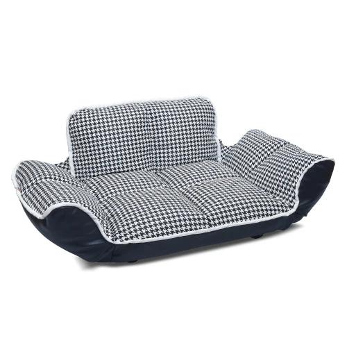 
(PATENTED PRODUCT, DEALERSHIP CERTIFICATE NEEDED)Stark Pet Bed with exclusive pet-friendly adjustable armrests and a comfy base, 