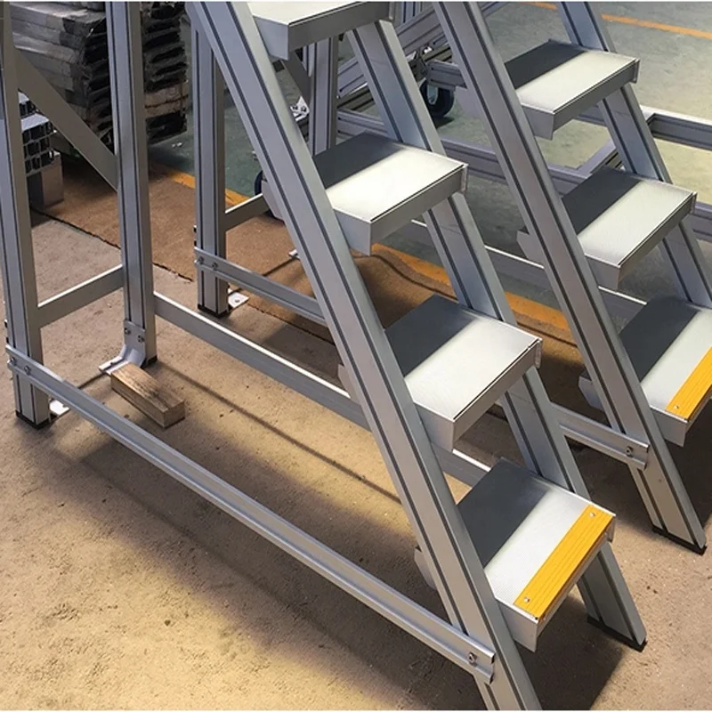 Aluminum profile aluminium Scaffold Scaffolding Walk Through Frame Steps