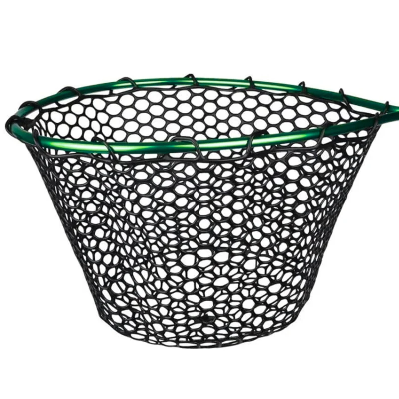 Wholesale Amazing Fly Fishing Basket Clear Latex Rubber Landing net bag mesh