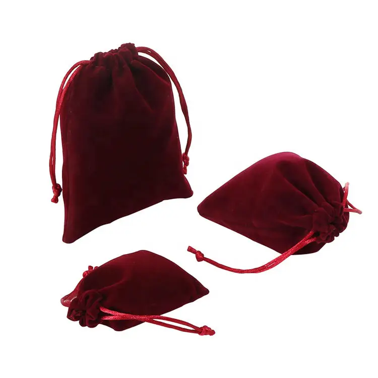 Small Twill Cotton Canvas Fabric Muslin Drawstring Bag With Custom Logo Printed