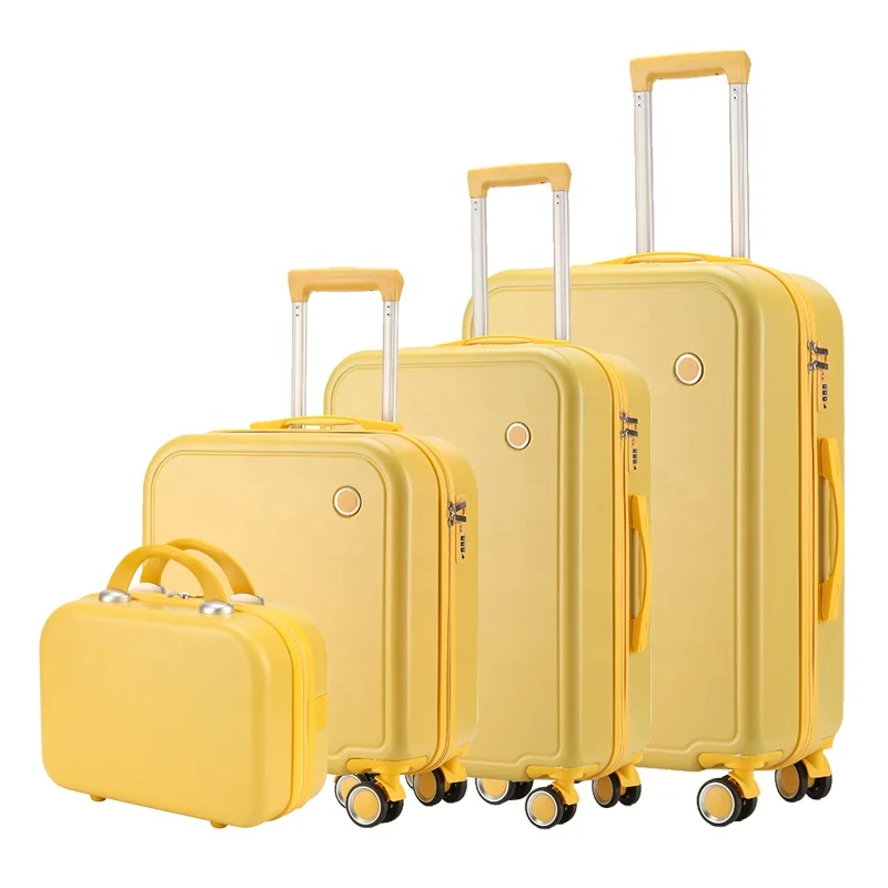 2021 Wholesale new hardside luggage sets valise de voyage 3 pcs suit case bags trolley travel ABS suitcase