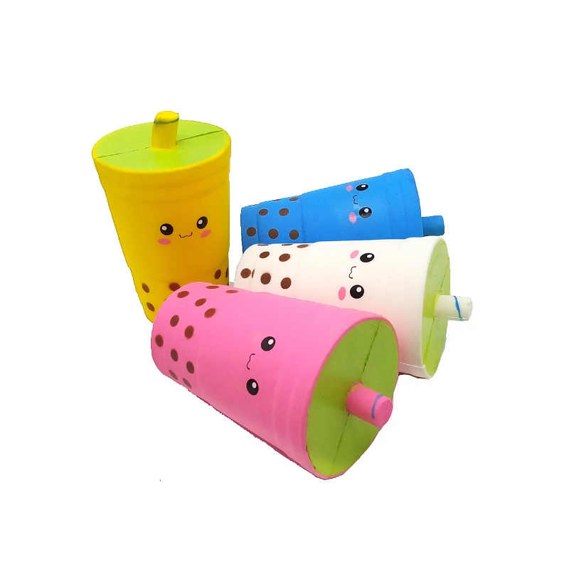 Wholesale Cheap Antistress Slow Rising Squishy Toy Milk Tea Cup Coffee Cup Squishy