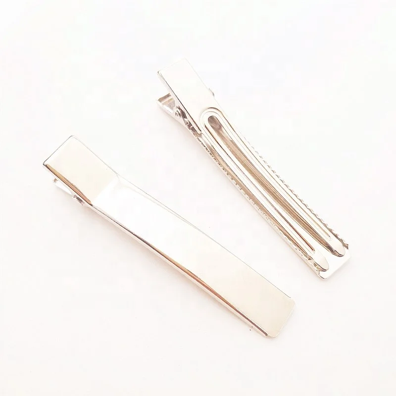 Manufacturers wholesale custom thick section material thick spring clamping force large 6CM double fork clip made in Guangdong