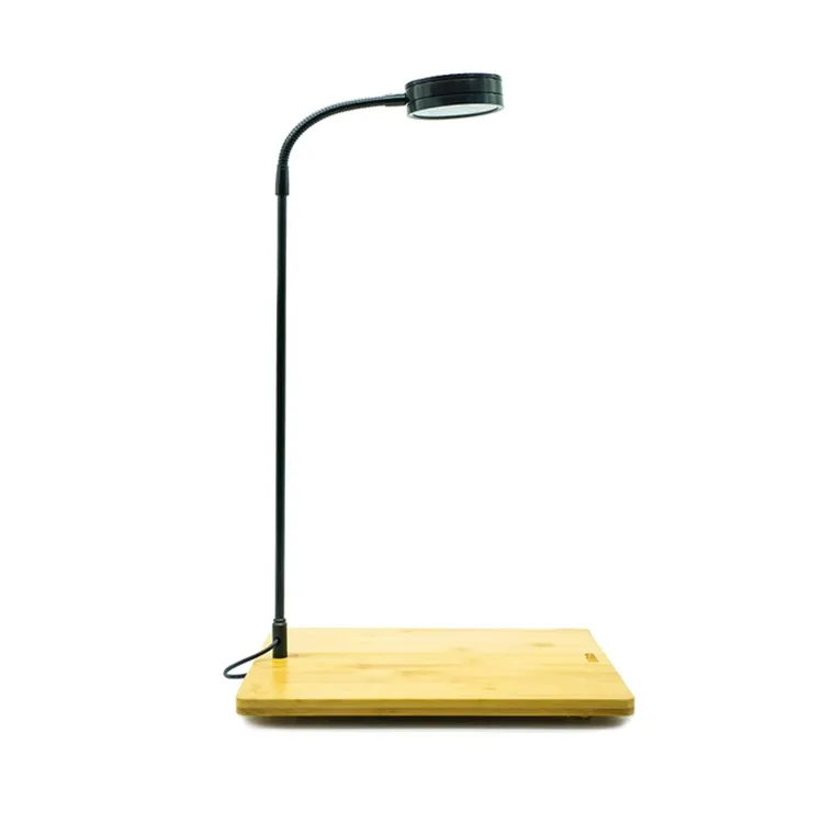 Multifunction Bamboo Board Freshwater Fish Tank Lamp Vivarium Terrarium Light Planted Full Spectrum Led Aquarium Light