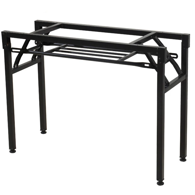 Folding Computer Desk Office Study Computer PC Laptop Workstation Table Frame for Home Office School