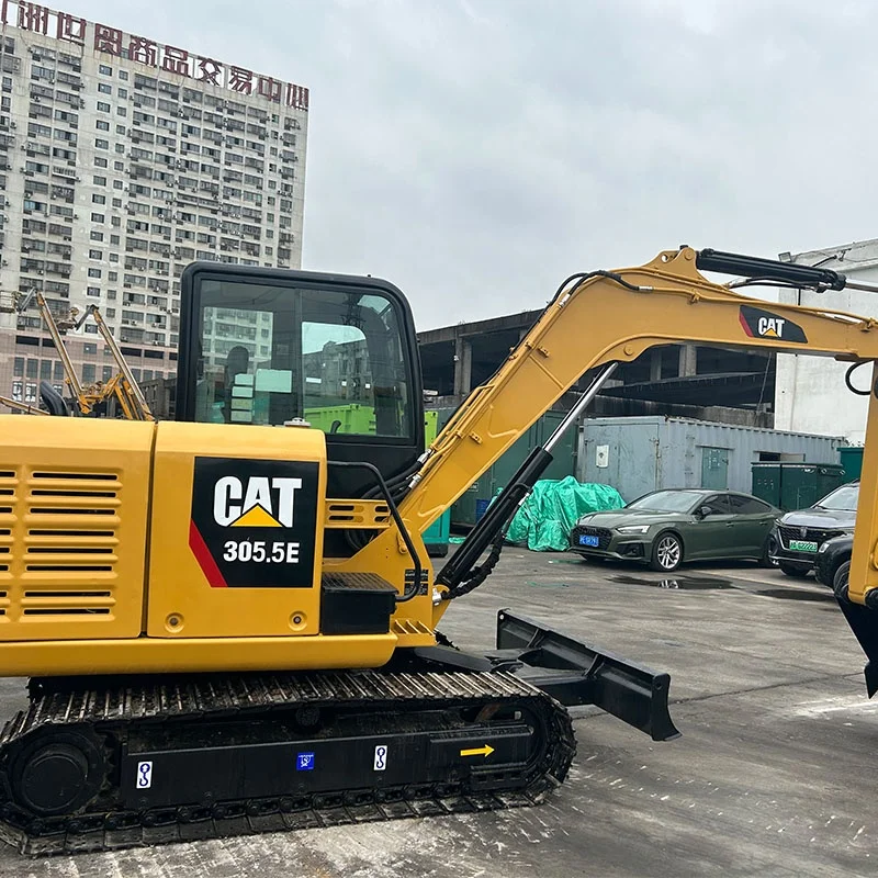 used mini excavator CAT305.5 original made in japan excavator used mini excavator