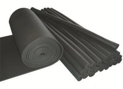 25mm thickness rubber insulation NBR foam rubber thermal sheet board price