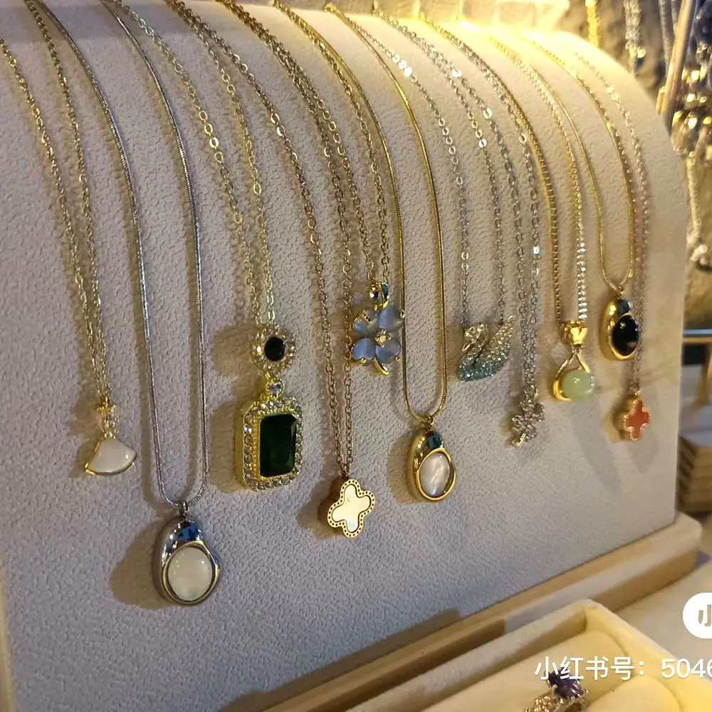 Модное ожерелье plata 925 italiana ювелирные изделия ожерелья cadenas en Женское Ожерелье
