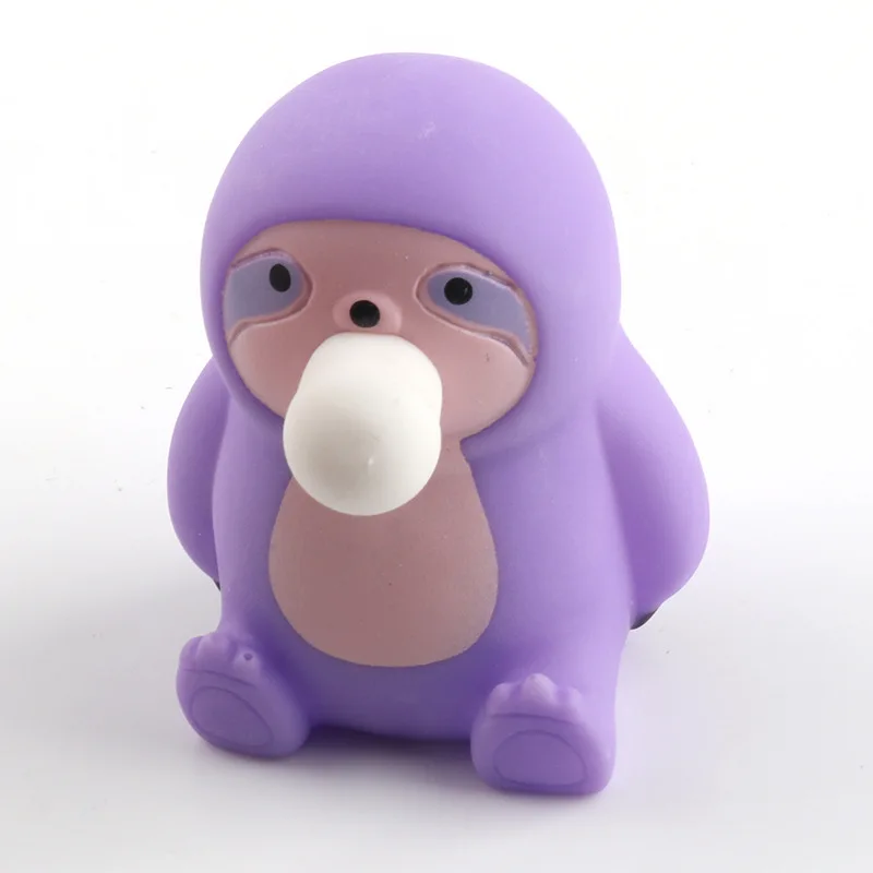 New Design Animal Toys Sloth Puffs Bubbles Squeeze Toys Fidget Toys for Kids