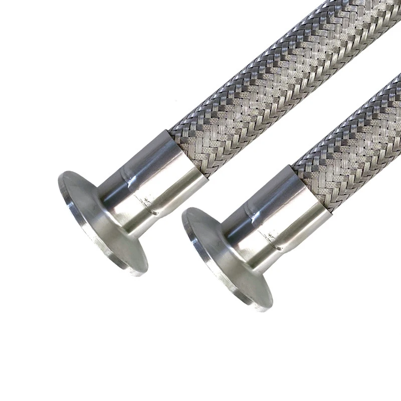 Acid and alkali resistant metal hose Stainless Steel 304/316L Corrugated Steam flexible metal hose