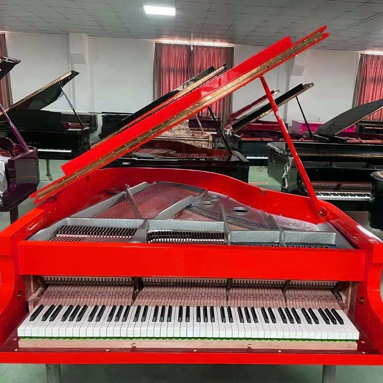 KGC-186 Red 88 key Factory direct Grand piano Mechanical piano Acoustic Piano