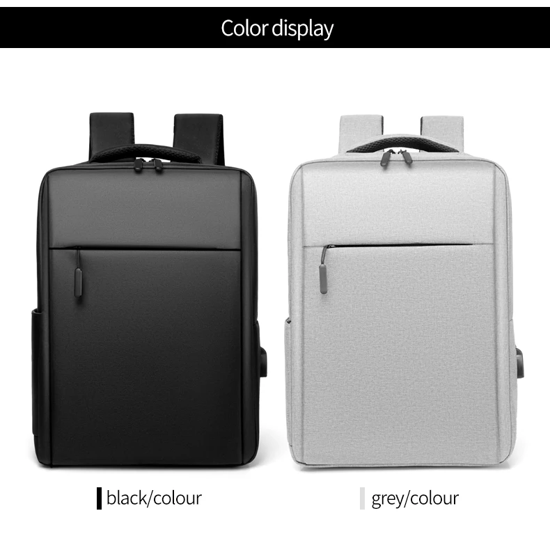 High quality  wholesale popular Mens Anti theft Smart Laptop Backpack bag with USB Charging port in Dubai