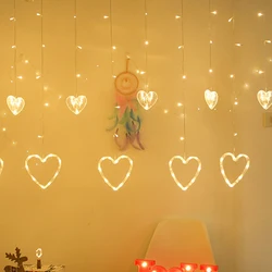 Christmas falling star ramadan led decoration light