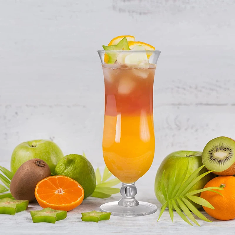 14oz Reusable Tall soda fountain glasses vintage ice cream milkshake glass with Custom Logo