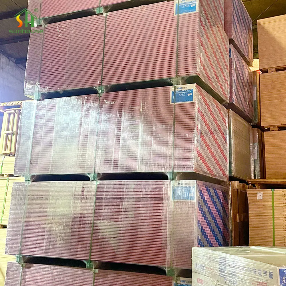 Wholesale Price Knauf Fire-Proof Gypsum Drywall With Modern Decoration Used For Plaster Ceiling