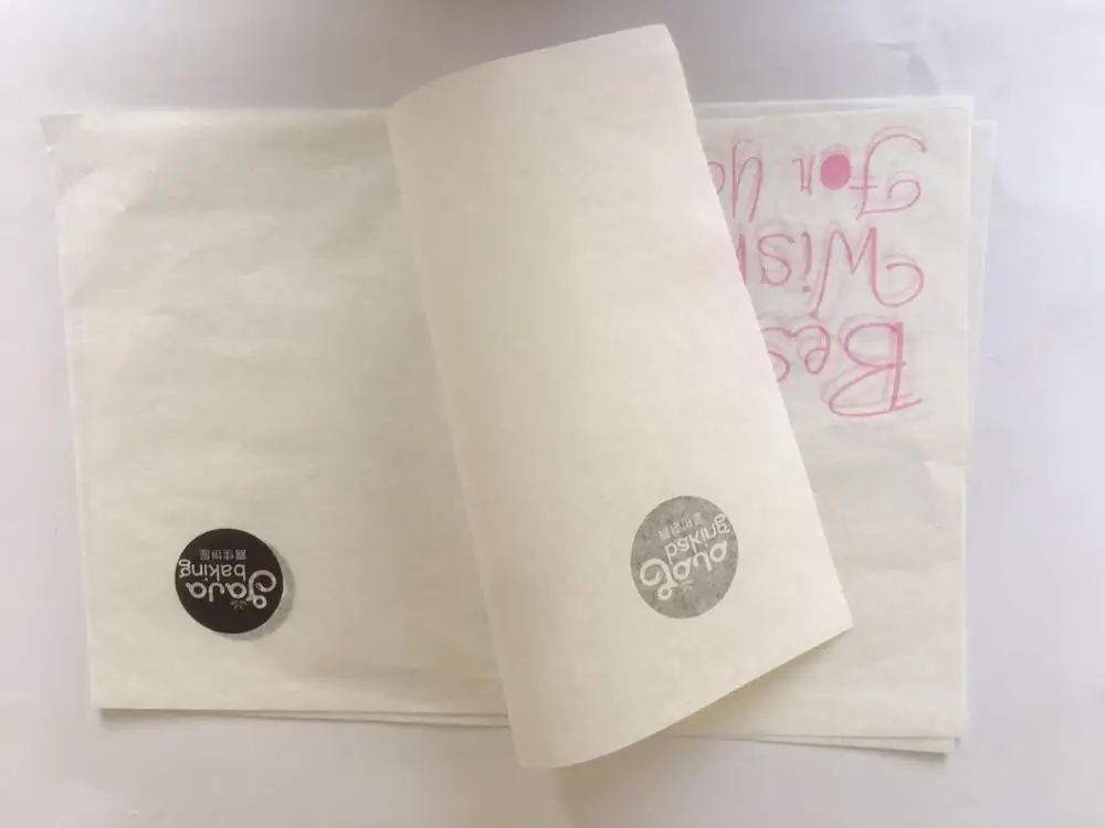 
Greaseproof Silicone Parchment Baking Paper for Baking Tray Liner 