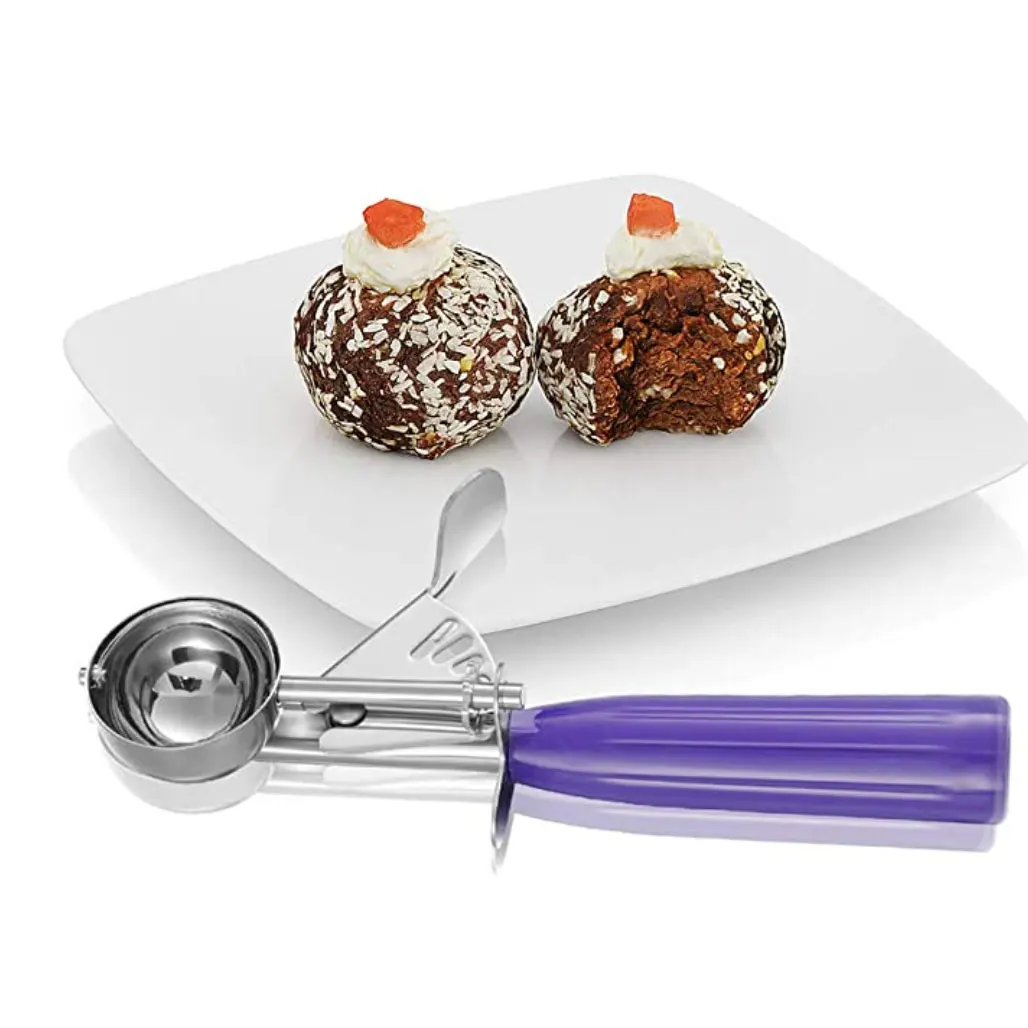 Fruit Spoon Stainless Steel Kitchen Utensils Scooper Cookie Scoop Mash Potato Cupcake Dessert Watermelon Ball Ice Cream Scoop