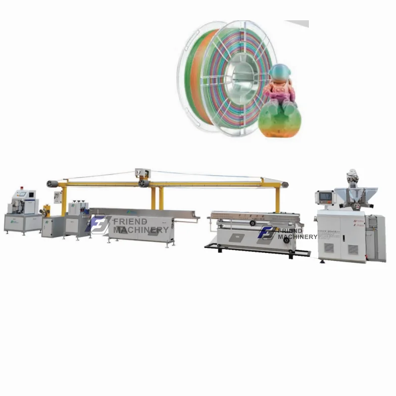 ABS PETG PLA 3D filament making equipment/PLA extrusion machine