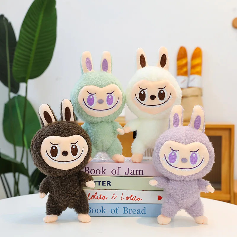 HY198 The Monsters Labubu Time To Plush Series Plush Doll Original Vinyl Action Figure Pendant Movable Figure Toys Gift