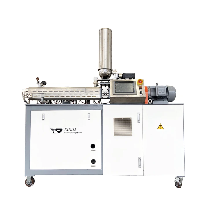 Double screw compounding extruder/Thermo Plastic Pelletizer TPU Underwater Twin Screw Extruder micro granule packing machine