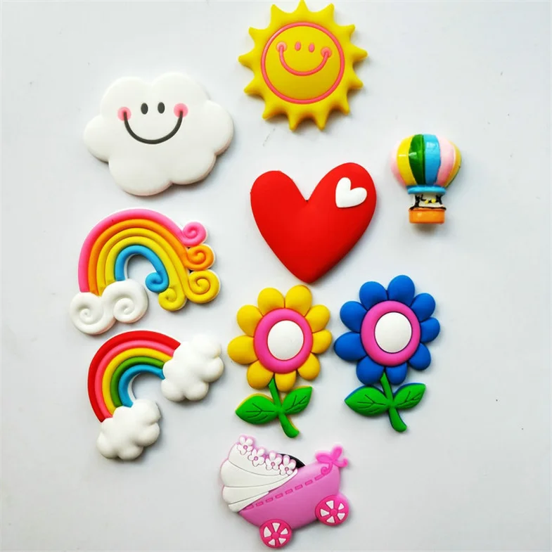 Cheap Design Wholesale 3D Cartoon Customized Food Fridge Magnet