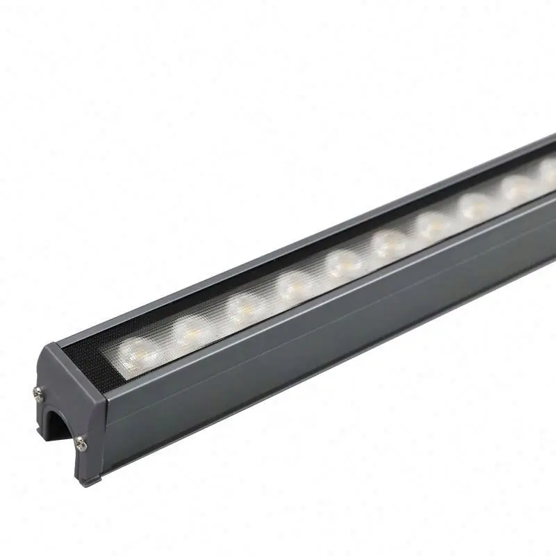 Anti UV DMX facade building led strip light led rgb tube