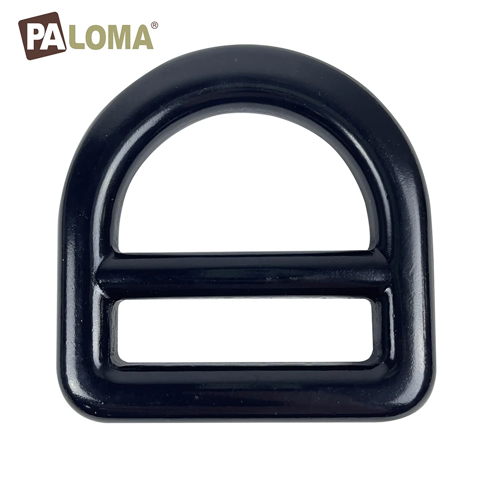 Manufacturer Custom Wholesale Aluminum 25kn Safe Split Small Metal Steel Snap D Ring