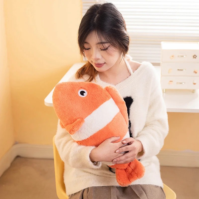 Hot selling sea lion plush sea animal soft plush pushie octopus plush toys clownfish doll for child