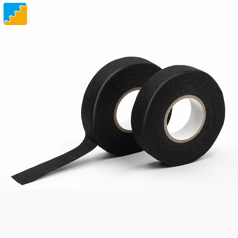Automotive Electrical Wrap Protection Fixed High Temp Wiring Loom Self-Adhesive Tape Cloth Automotive Wire Harness Tape